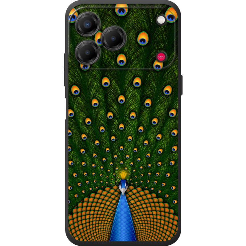Чохол BoxFace Nubia V80 Design Peacocks Tail