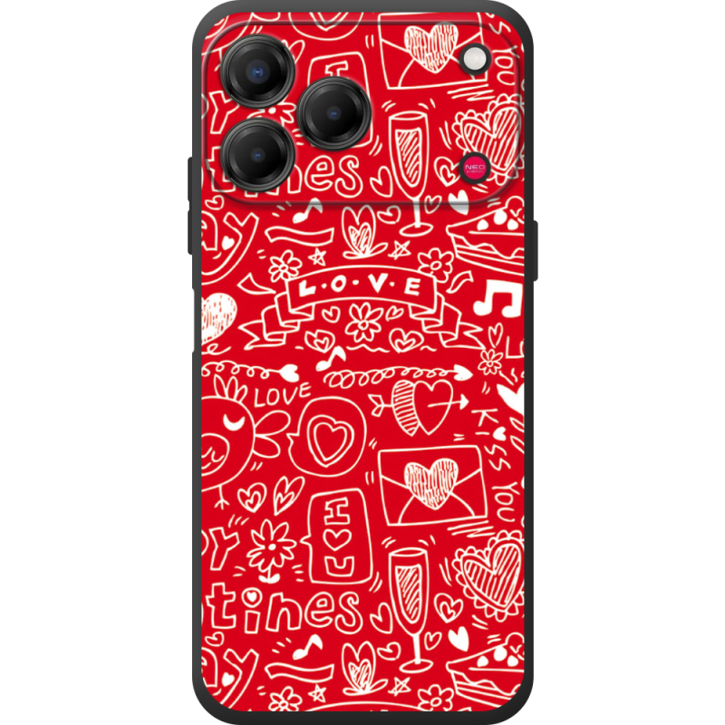 Чохол BoxFace Nubia V80 Design Happy Valentines