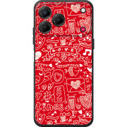 Чохол BoxFace Nubia V80 Design Happy Valentines