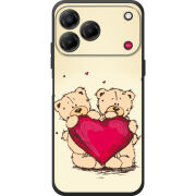Чохол BoxFace Nubia V80 Design Teddy Bear Love