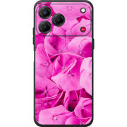 Чохол BoxFace Nubia V80 Design Pink Flowers