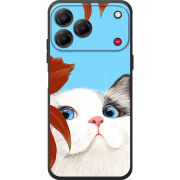 Чохол BoxFace Nubia V80 Design Wondering Cat