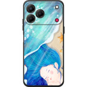 Чохол BoxFace Nubia V80 Design Sea Girl