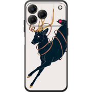 Чохол BoxFace Nubia V80 Design Black Deer