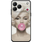 Чохол BoxFace Nubia V80 Design Marilyn Monroe Bubble Gum