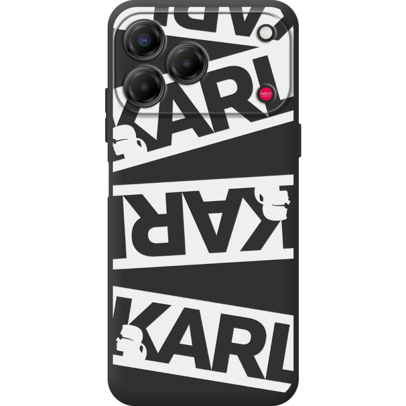Чорний чохол BoxFace Nubia V80 Design White Karl