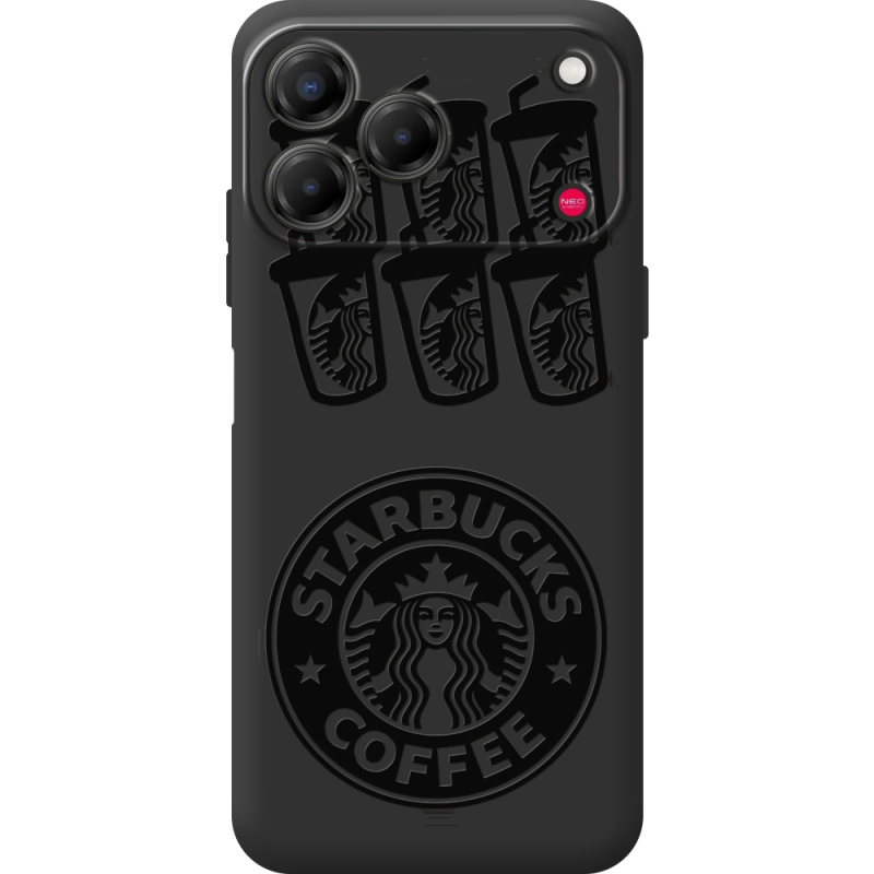 Чорний чохол BoxFace Nubia V80 Design Black Coffee