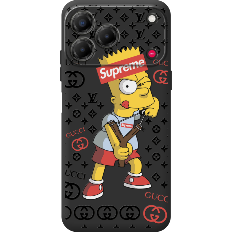 Чорний чохол BoxFace Nubia V80 Design Yellow Fun