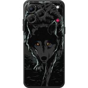 Чорний чохол BoxFace Nubia V80 Design Wolf