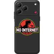 Чорний чохол BoxFace Nubia V80 Design No Internet