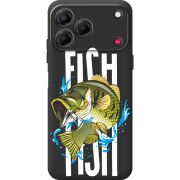 Чорний чохол BoxFace Nubia V80 Design Fish
