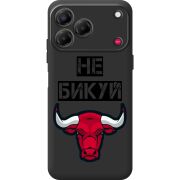 Чорний чохол BoxFace Nubia V80 Design Не Бикуй