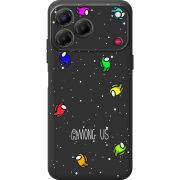 Чорний чохол BoxFace Nubia V80 Design Among Us Invisible