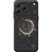 Чорний чохол BoxFace Nubia V80 Design Moon
