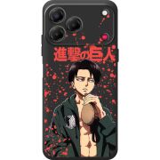 Чорний чохол BoxFace Nubia V80 Design Атака Титанов Леви