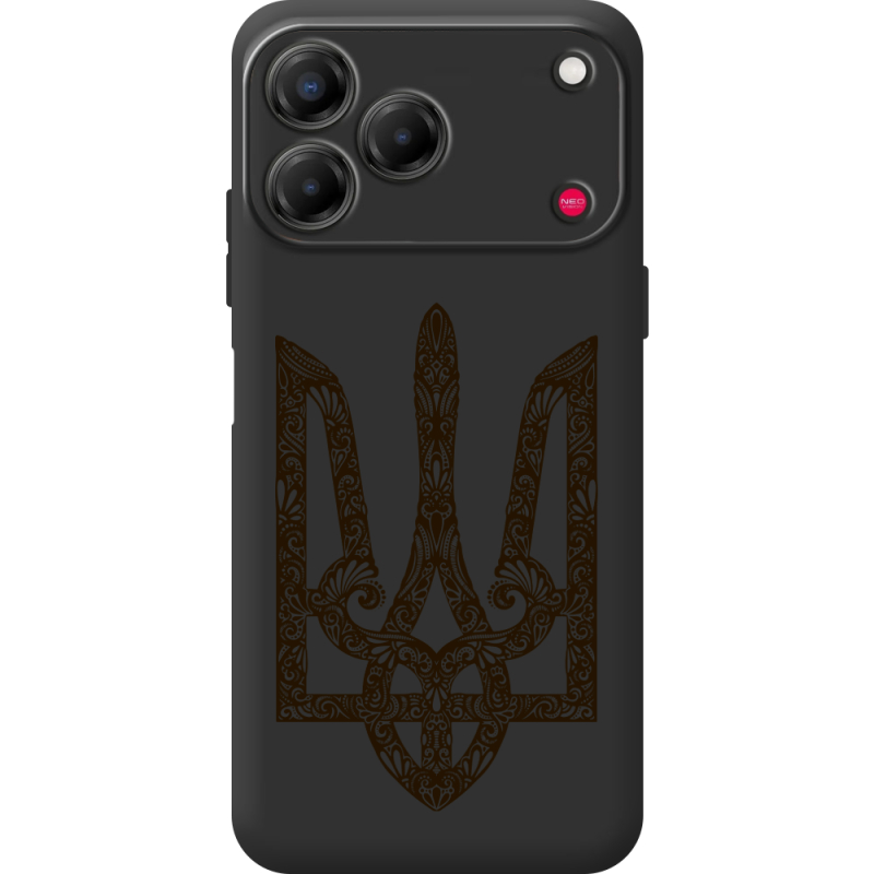 Чорний чохол BoxFace Nubia V80 Design Ukrainian Trident