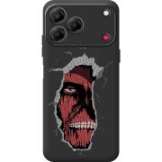 Чорний чохол BoxFace Nubia V80 Design Нападение на Титана