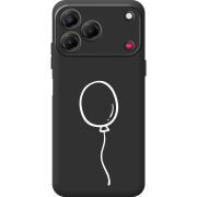 Чорний чохол BoxFace Nubia V80 Design Balloon