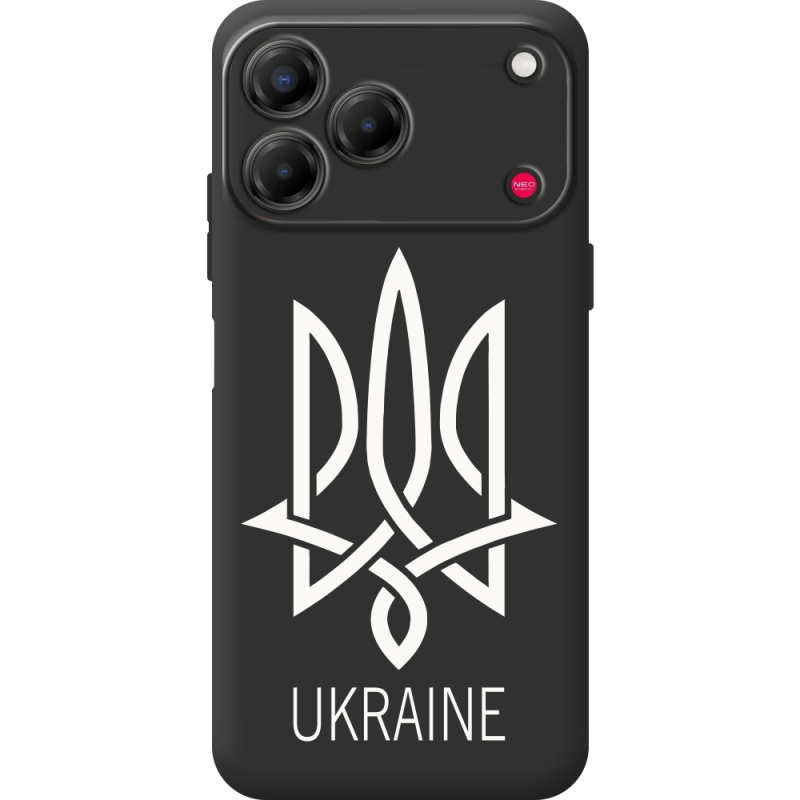 Чорний чохол BoxFace Nubia V80 Design Тризуб монограмма ukraine