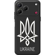 Чорний чохол BoxFace Nubia V80 Design Тризуб монограмма ukraine