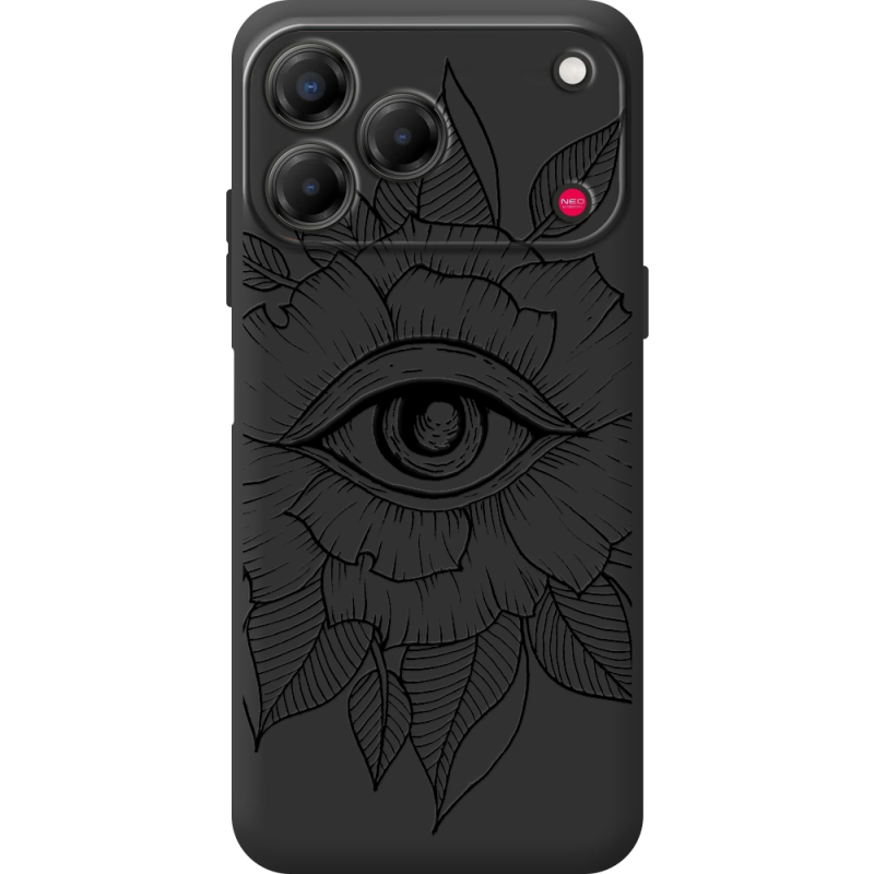 Чорний чохол BoxFace Nubia V80 Design Eye