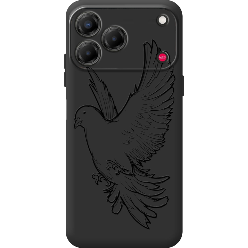 Чорний чохол BoxFace Nubia V80 Design Dove