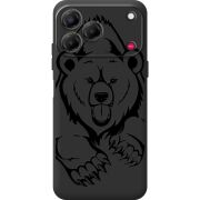 Чорний чохол BoxFace Nubia V80 Design Grizzly Bear