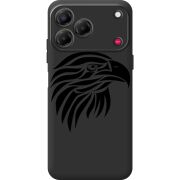 Чорний чохол BoxFace Nubia V80 Design Eagle