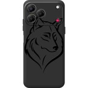 Чорний чохол BoxFace Nubia V80 Design Wolf