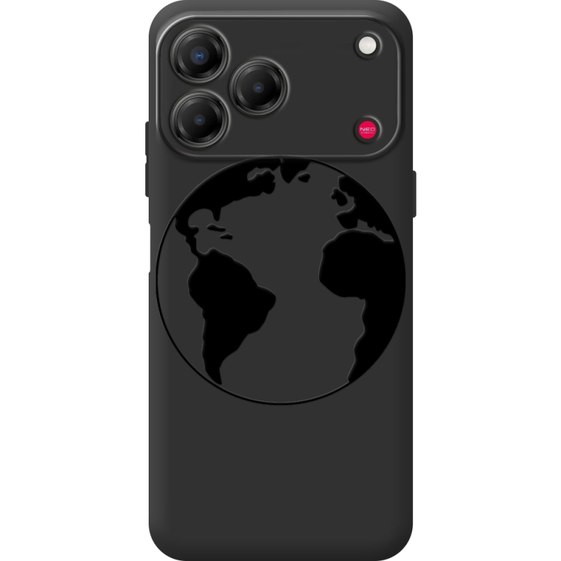 Чорний чохол BoxFace Nubia V80 Design Earth