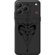 Чорний чохол BoxFace Nubia V80 Design 