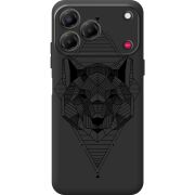 Чорний чохол BoxFace Nubia V80 Design 