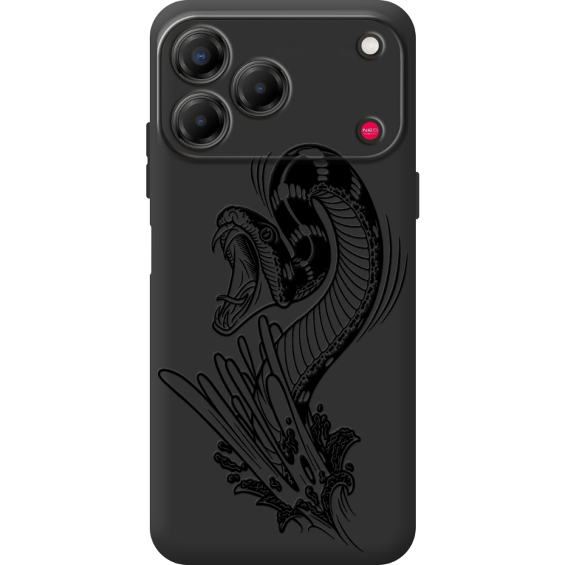 Чорний чохол BoxFace Nubia V80 Design Snake