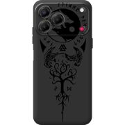 Чорний чохол BoxFace Nubia V80 Design Hugin and Munin