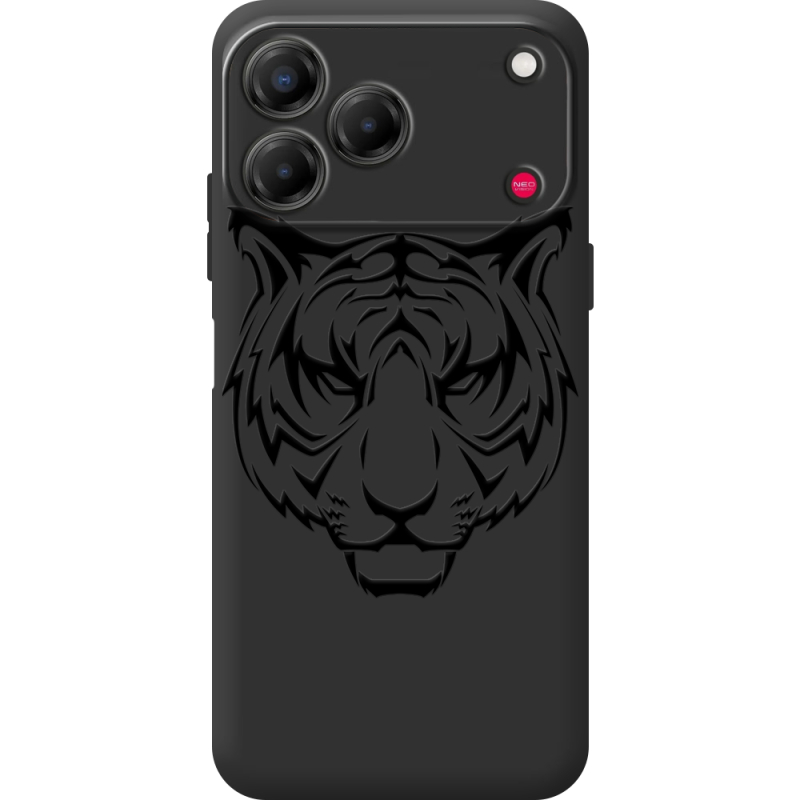 Чорний чохол BoxFace Nubia V80 Design Tiger