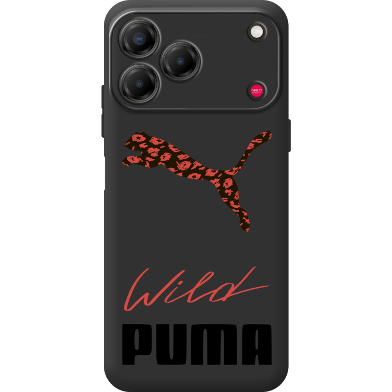 Прозорий чохол BoxFace Nubia V80 Design Wild Cat