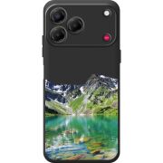 Прозорий чохол BoxFace Nubia V80 Design Green Mountain