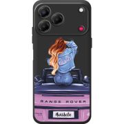 Прозорий чохол BoxFace Nubia V80 Design Boss Babe