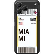 Прозорий чохол BoxFace Nubia V80 Design Ticket Miami