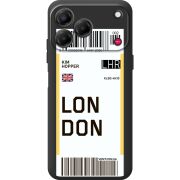 Прозорий чохол BoxFace Nubia V80 Design Ticket London