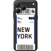 Прозорий чохол BoxFace Nubia V80 Design Ticket New York