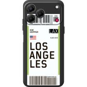 Прозорий чохол BoxFace Nubia V80 Design Ticket Los Angeles