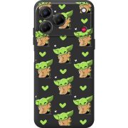 Прозорий чохол BoxFace Nubia V80 Design Pattern Baby Yoda
