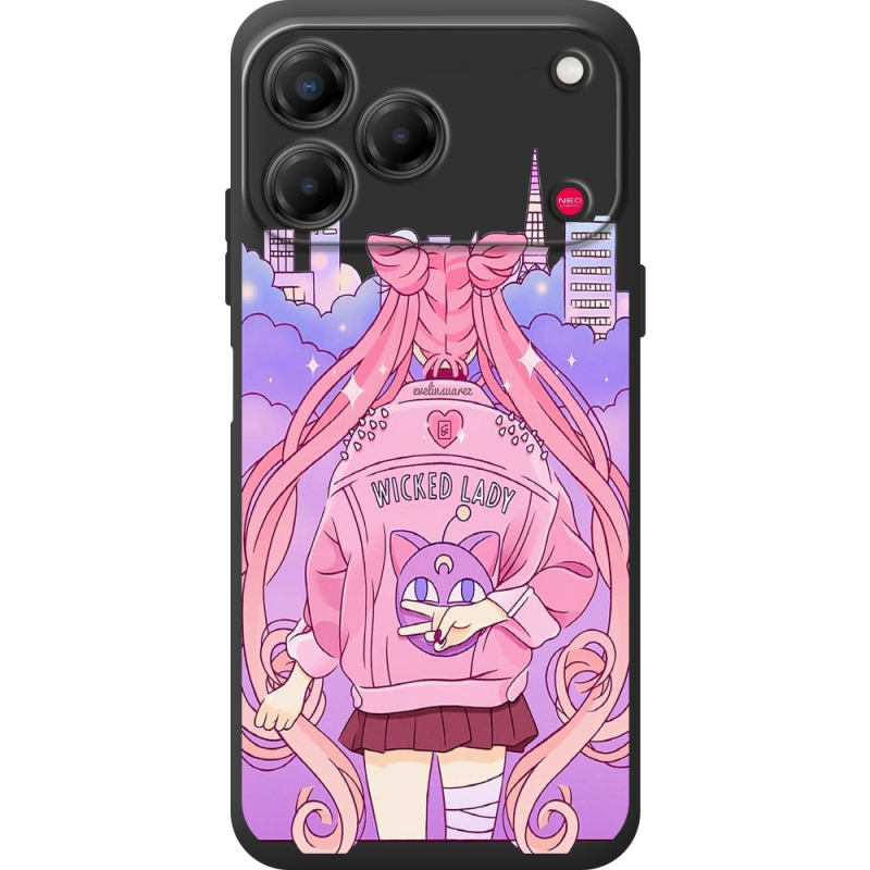 Прозорий чохол BoxFace Nubia V80 Design Wiked Lady