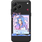 Прозорий чохол BoxFace Nubia V80 Design The Sakuras Will Cry For You