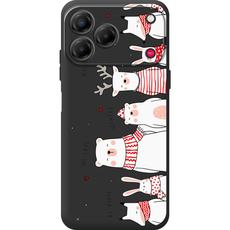 Прозорий чохол BoxFace Nubia V80 Design The Friendly Beasts