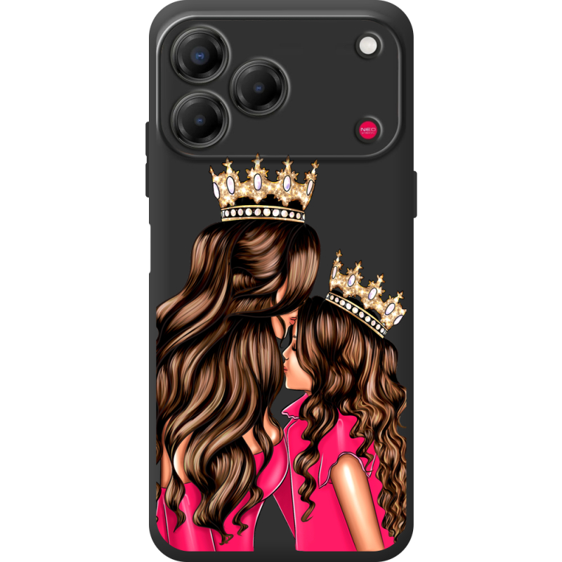 Прозорий чохол BoxFace Nubia V80 Design Queen and Princess