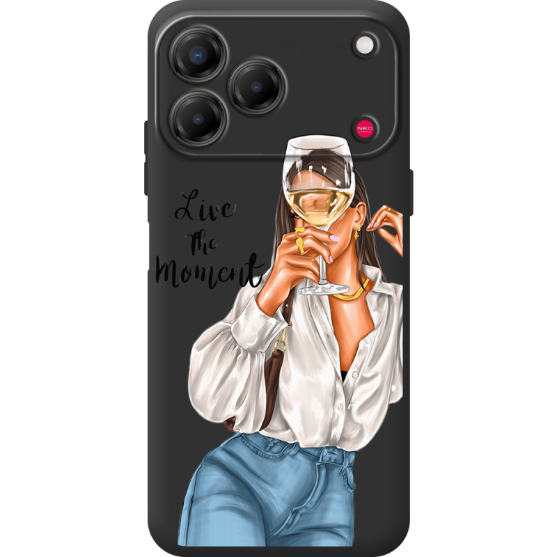 Прозорий чохол BoxFace Nubia V80 Design Live The Moment