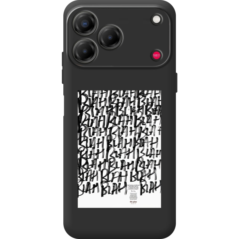 Прозорий чохол BoxFace Nubia V80 Design Blah Blah
