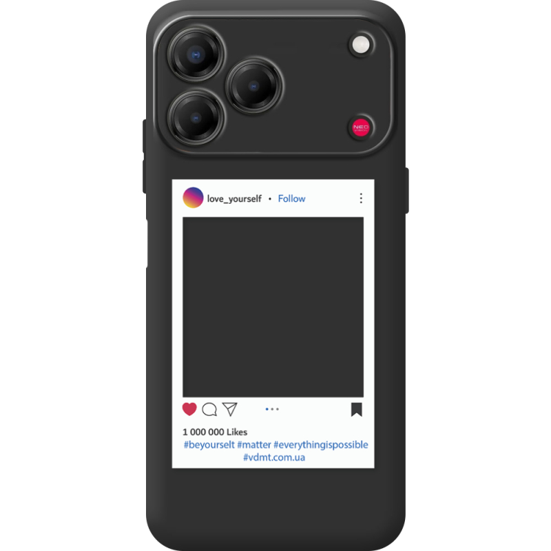Прозорий чохол BoxFace Nubia V80 Design Insta